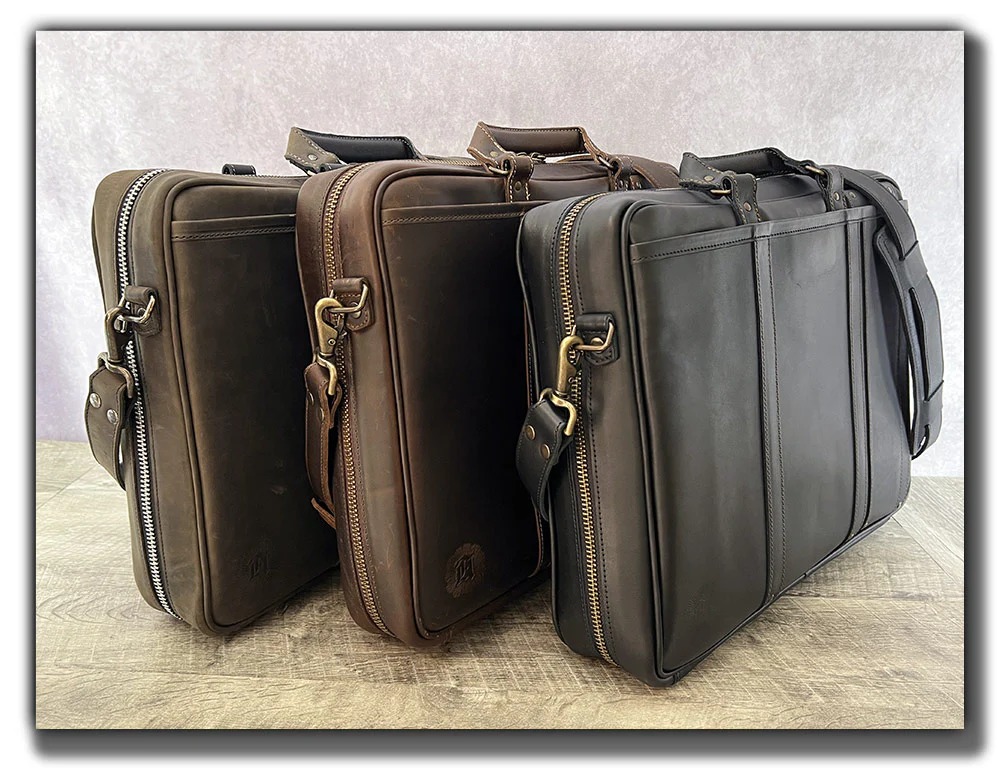 Leather Travel Organizer Roll